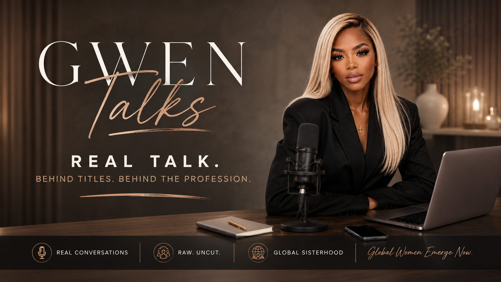 GWEN Talks — Real Talk with Dr. Gwendolyn Brown