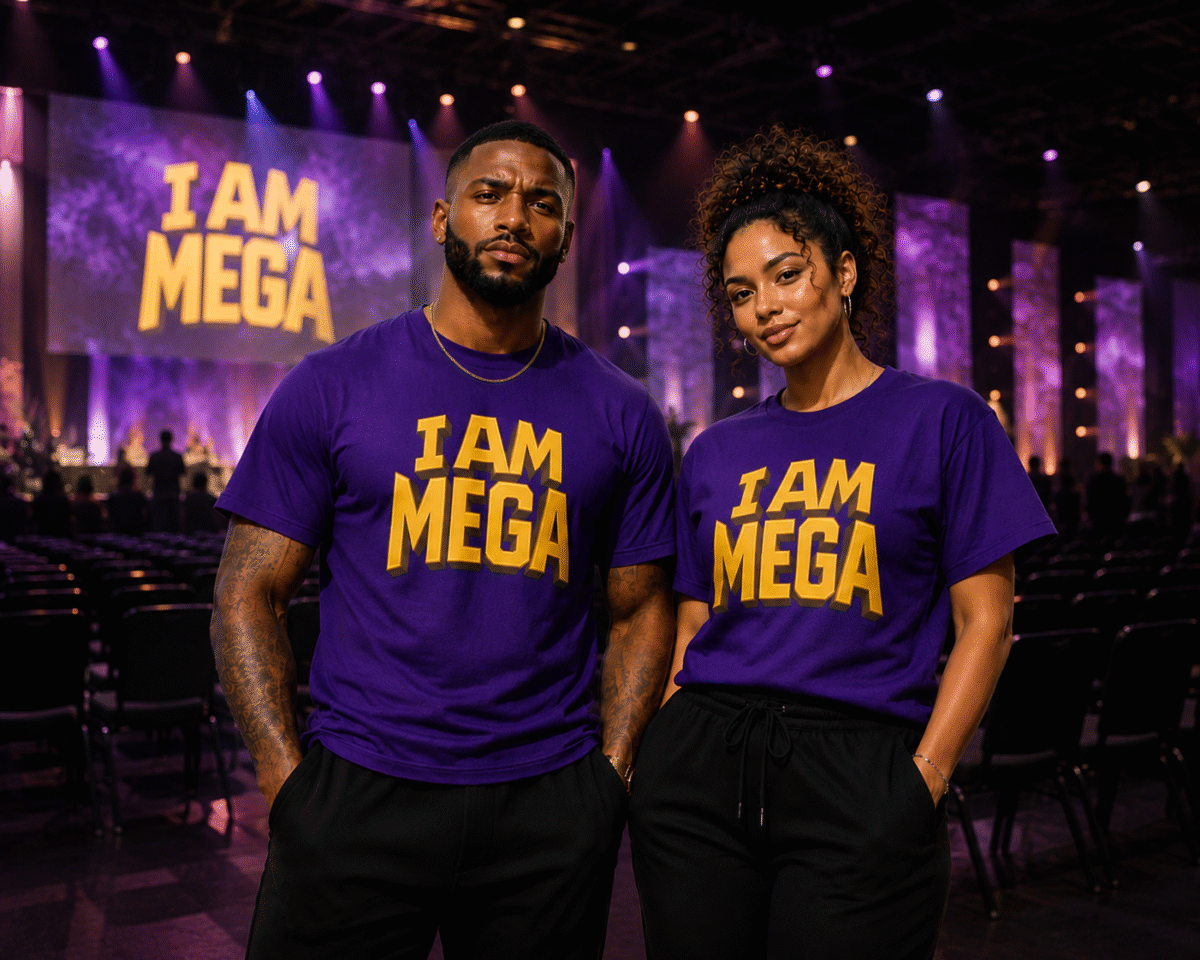 TSHIRTS MEGA I Am Mega T-shirt - Image 1