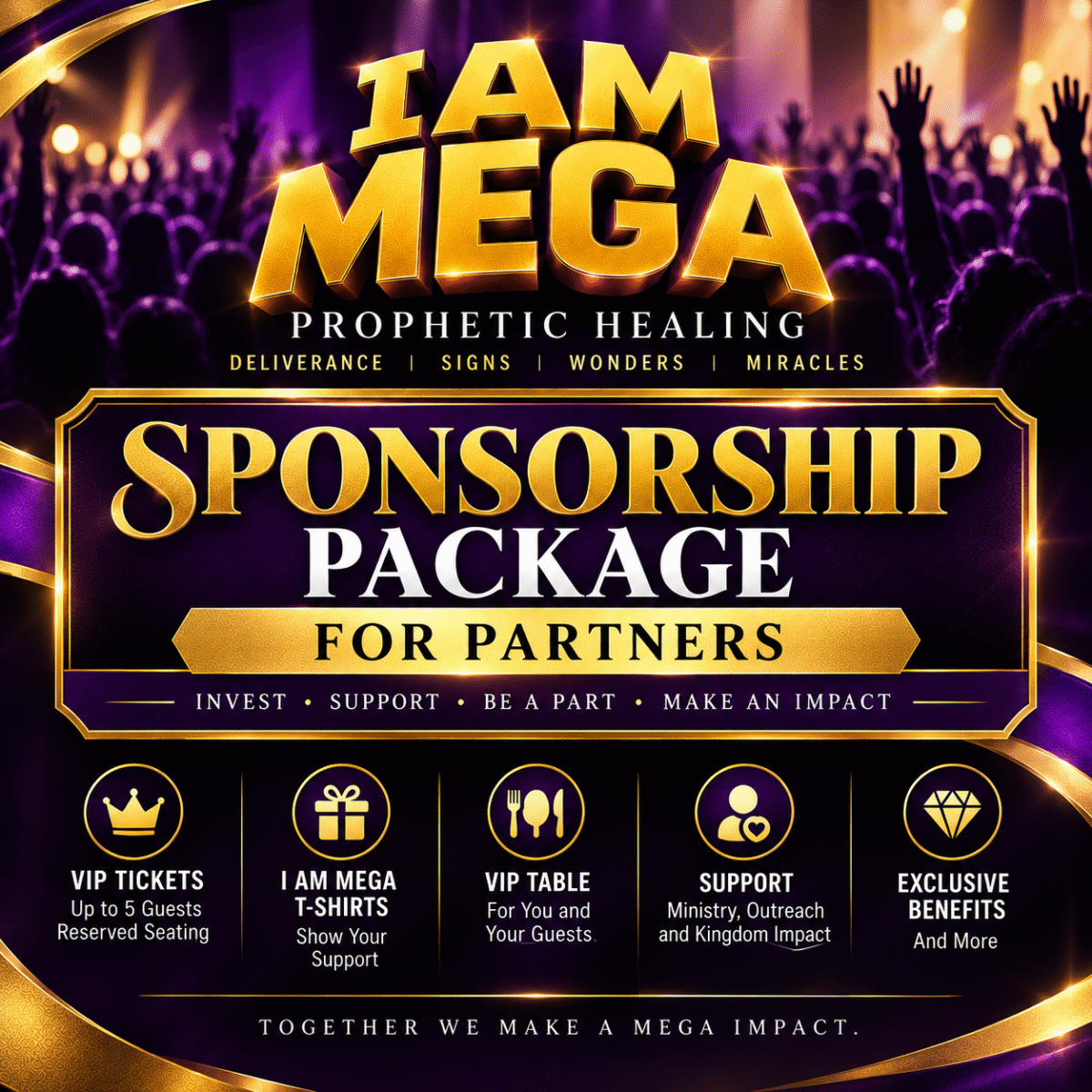 I AM MEGA Partners Sponsorship  Package - Image 1