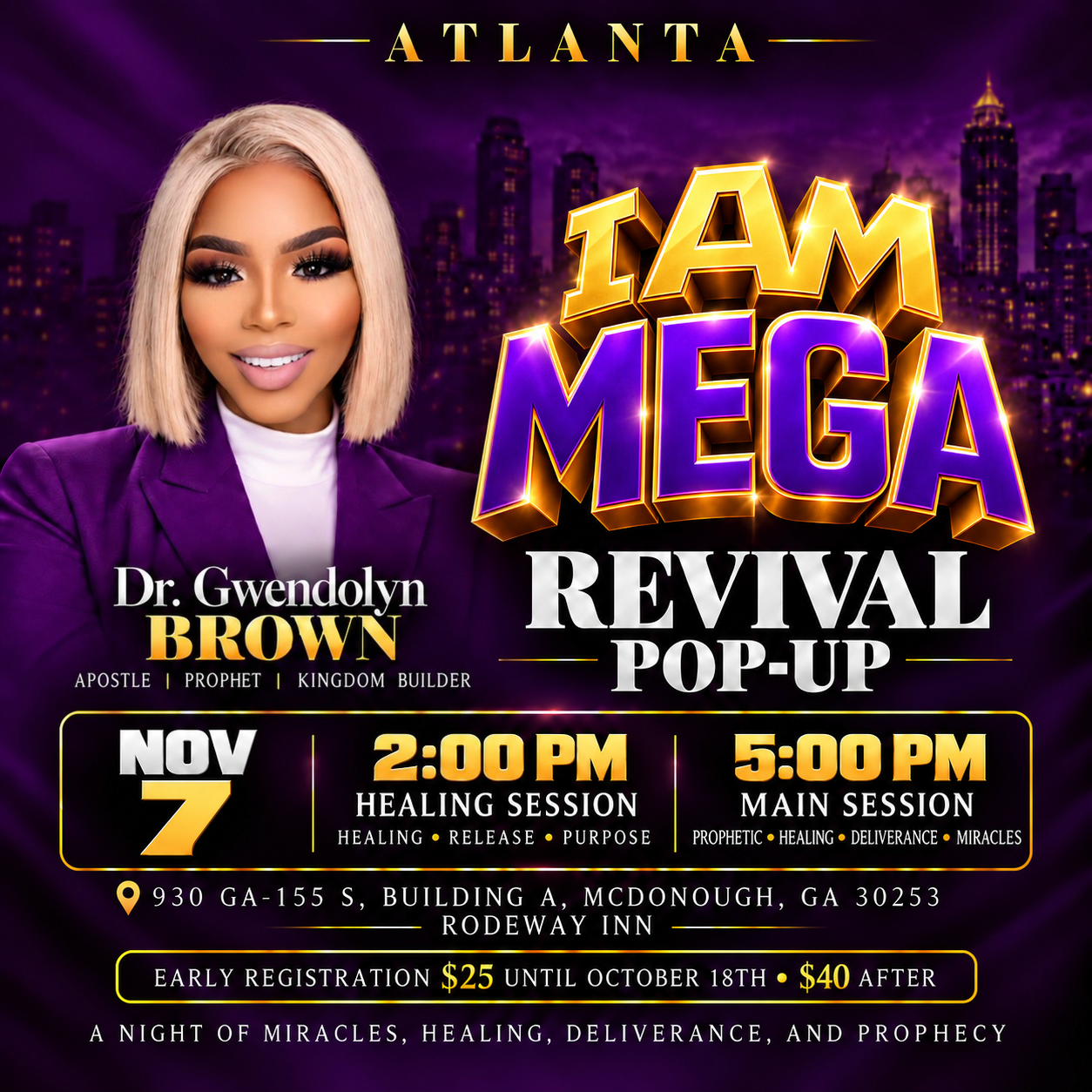 I AM MEGA Revival Pop-Up